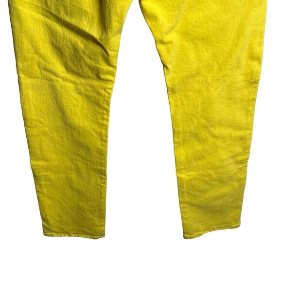 NWT Polo Ralph Lauren Yellow Varick Slim Jeans 32X32 - Picture 6 of 7
